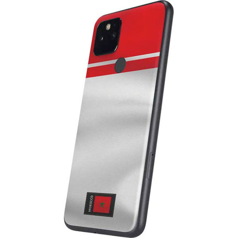 Morocco Soccer Flag Google Pixel 5 Skin